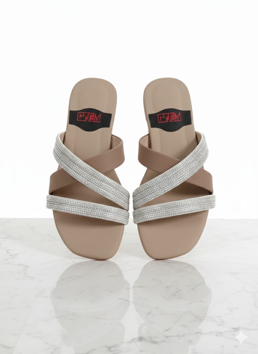 Glitter Dust Comfort Flats