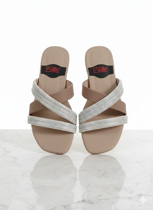 Glitter Dust Comfort Flats