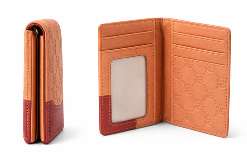 RE Leather Men’s Slim Card Holder Wallet – Premium Finish