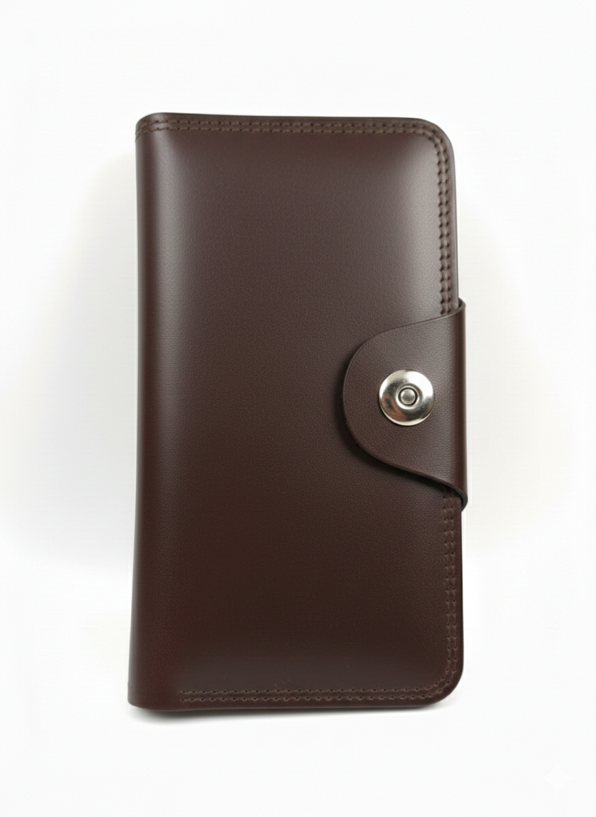 Premium Leather Long Wallet