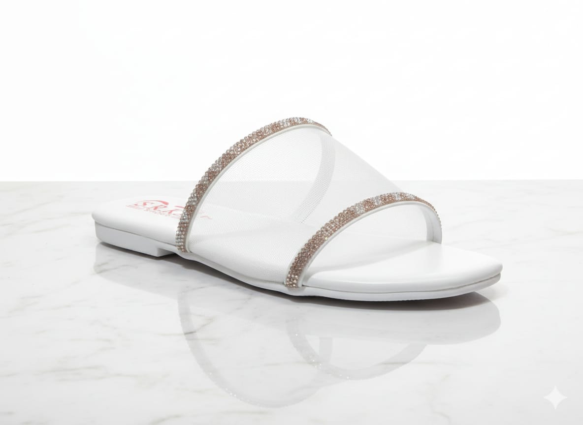 Royal White Rhinestone